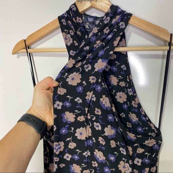 Free People Criss Cross Flora Mini Dress - Picture 6 of 11